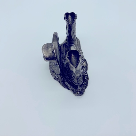 Far west tin letter holder, cowboy boots and‎ hat. - Picture 4 of 4